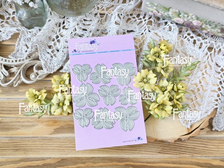 Нож для вырубки Fantasy « Цветы Фантазийные 1706»