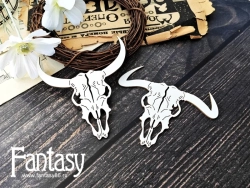 Чипборд Fantasy "Череп буйвола 3845"