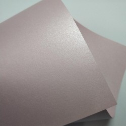 Дизайнерская бумага Туманно-розовый перламутр, А4, плотность 125 гр/м2