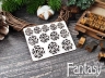 Чипборд FantasyScrap «Розы Мини 3989» размер 1,5 см, 2 см, 2,5 см 