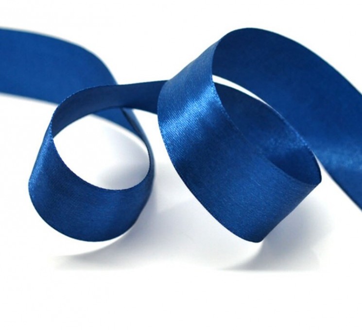 Satin ribbon "Topaz", width 2.5 cm, length 5.6 m