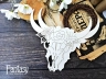 Чипборд Fantasy "Череп буйвола 3851", размер 25*25 см