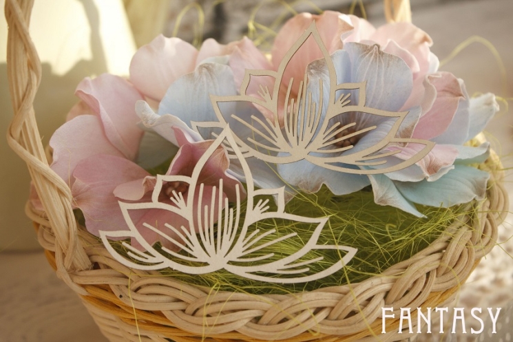 Чипборд Fantasy "Орнамент 245", размер 8*5 см, 2 шт