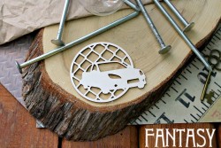 Чипборд Fantasy "Стимпанк 445", размер 6.5 см