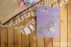 Knife for cutting down Fantasu children's garland 