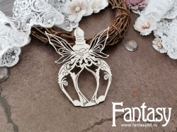 Чипборд Fantasy Идиллия "Флакон 3651", размер 9,5*7,5 см