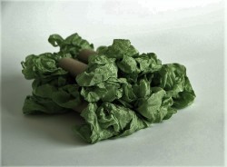 Шебби лента "Весенняя зелень", ширина 1,5 см, длина 1 м