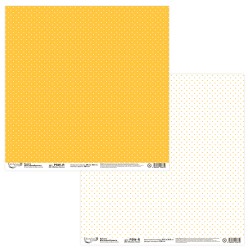 Двусторонний лист бумаги Mr. Painter "Мелкие точки-204" размер 30,5Х30,5 см, 190г/м2