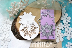 Нож для вырубки Fantasy салфетка 2 ножа " Весенняя 3" размер 7.9 см