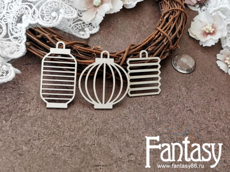 Чипборд Fantasy "Фонарики 3652"