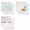 Set of double-sided paper Mr. Painter "Once upon a time", size 20x20 cm, 190g/m2