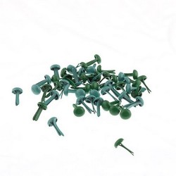 Набор брадсов "Зеленые" размер 4,5Х8 мм, 50 шт