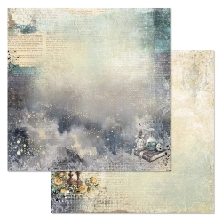 Двусторонний лист "Заколдованные страницы. Мрачные сказки", размер 30*30 см, 180гр (ScrapMania)