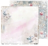 Двусторонний лист бумаги FANTASY коллекция "Снежные объятия-1", размер 30*30см, 190 гр