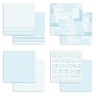 Набор двусторонней бумаги для скрапбукинга Stamperia "Babydream blue" 30,5x30,5 см, 10 листов, 190 гр/м2