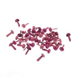 Набор брадсов "Двухцветные розовые" размер 4,5х8 мм, 50 шт