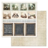 Двусторонний набор бумаги 20х20 см "Школьная жизнь", 12 листов, 180 гр (ScrapMania)