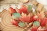 Набор листьев ручной работы Rosalina "Листопад", 17 шт