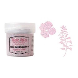 Embossing powder with glitter Fabrica Decoru, Pink shabby color, 20 g 