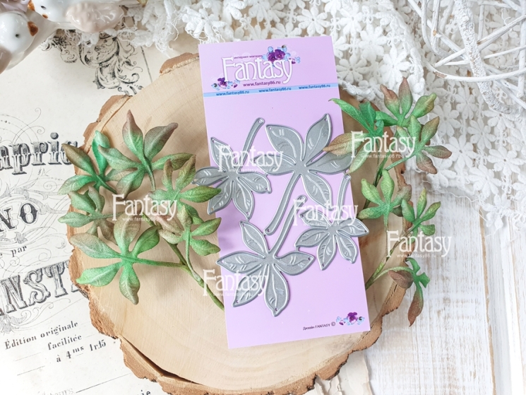 Нож для вырубки Fantasy листья « Конский каштан 1684»