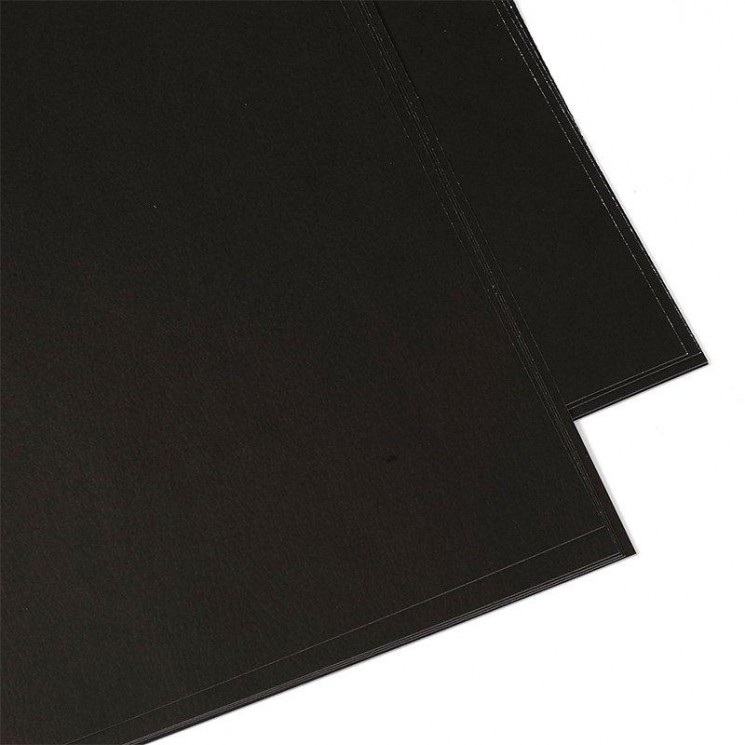 Кардсток гладкий, цвет "Чёрный" размер 30Х30 см, 300 г/м2