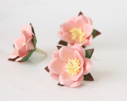 Сакура "Розово-персиковая светлая" размер 4,5-5 см 1 шт