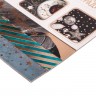 Чипборд с фольгированием на клеевой основе АртУзор "Зачарованная пора", размер 30,5х,30,5 см