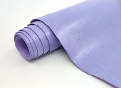 Binding leatherette Italy, color Violet gloss, without texture, 33X70 cm, 240 g /m2 