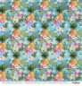 Double-sided sheet of paper Scrapberry's Tropics "Sapphire sky", size 30x30 cm, 190 g/m2