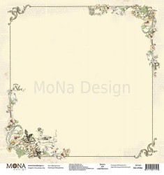 Односторонний лист бумаги MonaDesign Моя девочка "Мой цветочек" размер 30,5х30,5 см, 190 гр/м2