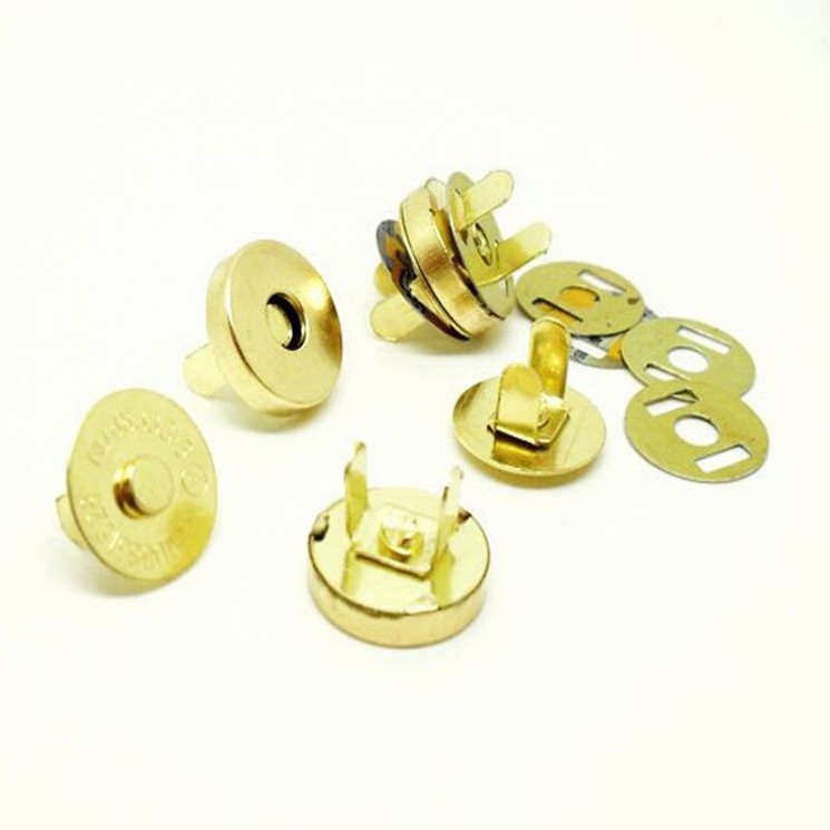 Magnetic clasp (buttons) "Gold", 1,8 cm, 1 piece