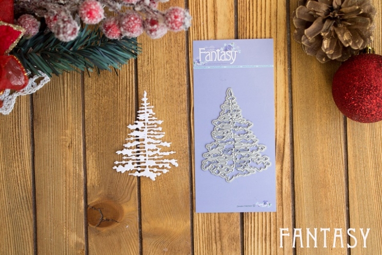 Нож для вырубки Fantasy "Елочка" размер 6,5*5 см 