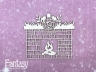 Чипборд Fantasy «Снежные объятия (Уютный камин) 3070» размер 6,8*6,2 см