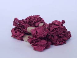 Шебби лента "Рубиновый", ширина 1,5 см, длина 1 м