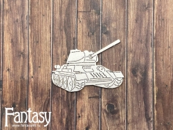 Чипборд Fantasy "Танк 2760", размер 4,2*6,3 см 