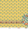 Double-sided sheet of paper Scrapberry's Mediterranean "Border", size 30x30 cm, 190 g/m2