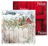Набор бумаги FANTASY коллекция "Уютная зима" размер 30*30 см, 190гр, 9 листов + бонус