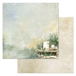 Двусторонний лист "Школьная жизнь. Изобразительное искусство", размер 30*30 см, 180гр (ScrapMania)