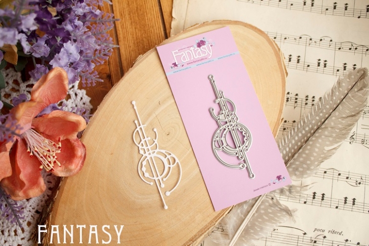 Нож для вырубки Fantasy фоновый "Блики света" размер 8*3 см