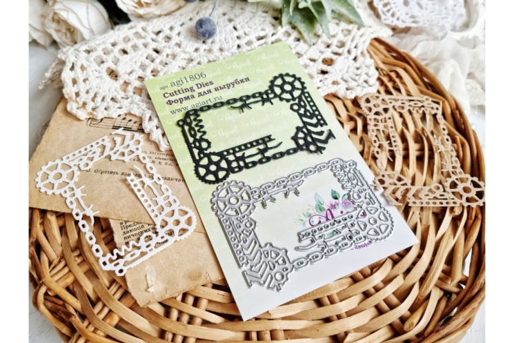 Нож для вырубки "Мужской характер №2" от AgiArt, размер 78*60 mm