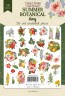 Set of die-cuts Fabrika Decoru collection "Summer botanical diary" 58 pcs, 250 gr/m2