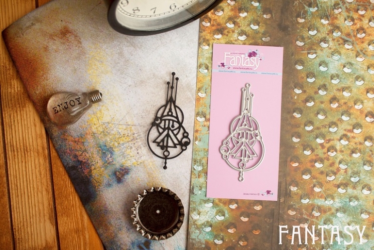 Нож для вырубки Fantasy фоновый "Геометрия" размер 8*3.5 см