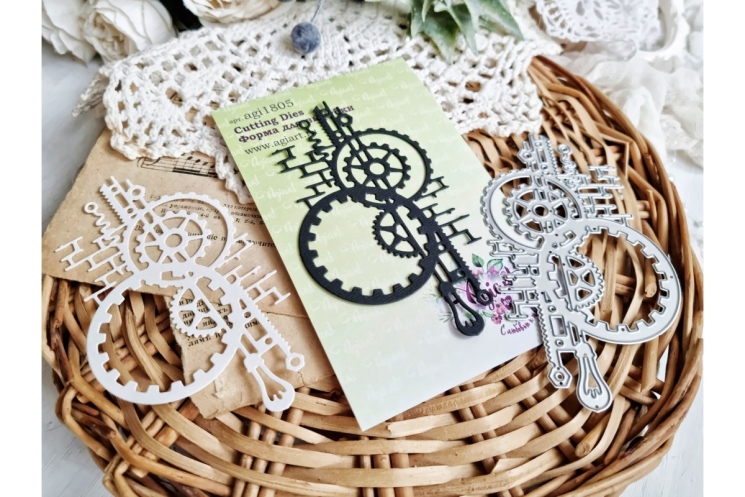 Нож для вырубки "Мужской характер №1" от AgiArt, размер 120*67 mm