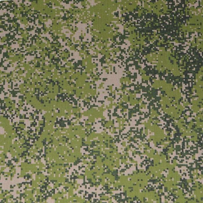 Ткань камуфляжная пиксельная светло-зеленая,размер 48х70 см