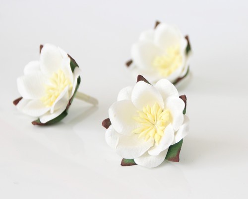 Sakura "White" size 4.5-5 cm 1 pc