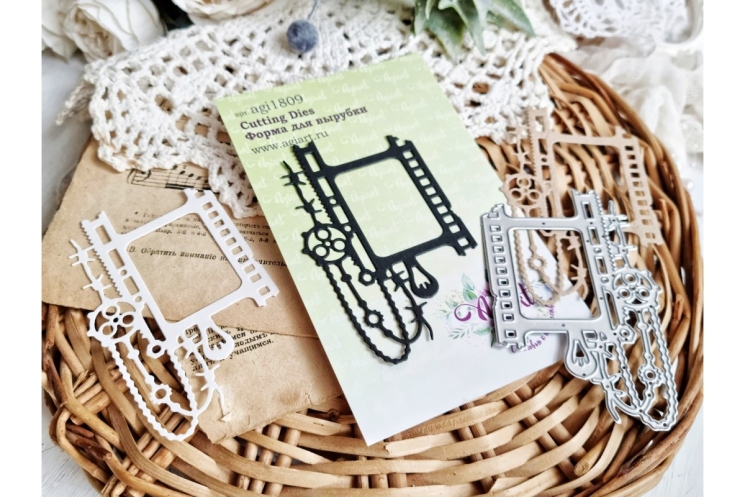 Нож для вырубки "Мужской характер №5" от AgiArt, размер 96*61 mm