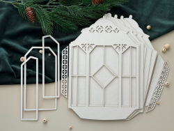 Заготовка для альбома Fantasy «Фонарь 3855» размер 18*27см 