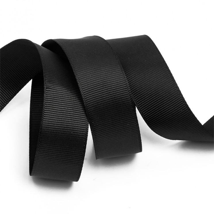 Reps tape "Black", width 2.5 cm, length 1 m