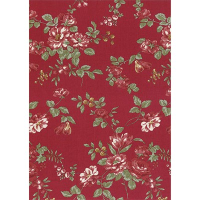 Fabric 100% cotton "QUILTER'S FIRST" PEPPY, red, size 50X55 cm