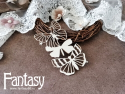 Чипборд Fantasy "Бабочки 3520", размер 8,8*5,2 см